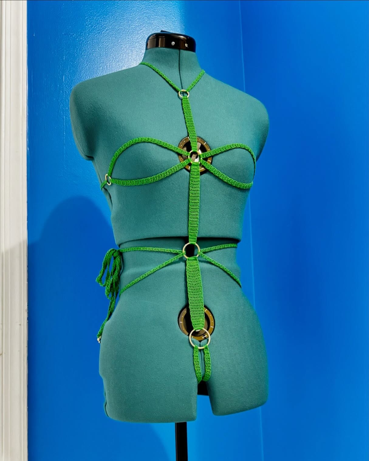Crochet Thread Turtle Island Lingerie One Piece Adult One Size