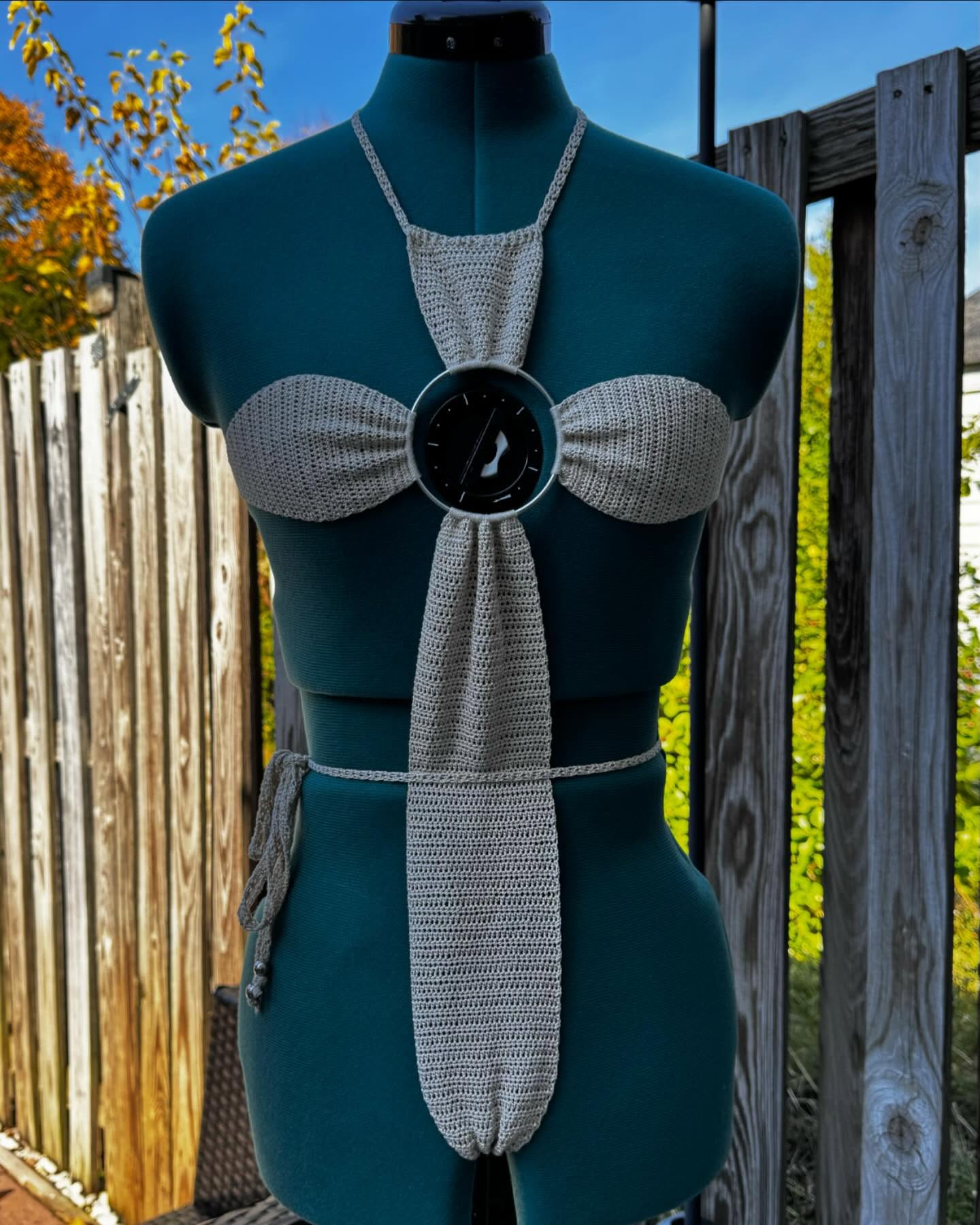 Crochet Thread Rare Seashells Lingerie One Piece Adult One Size