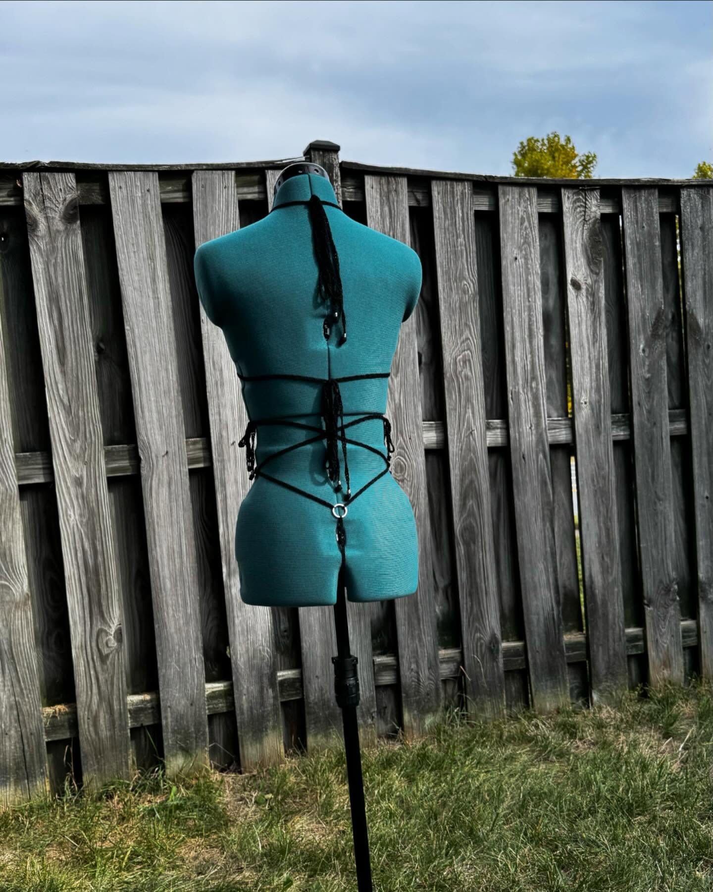 Crochet Thread Shiny Night Lingerie Set Adult One Size