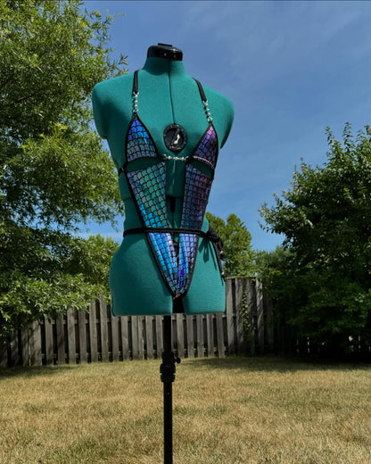 Fantasy Mermaid One Piece Bikini Adult One Size