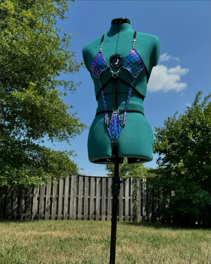 Underwater Mermaid One Piece Bikini Adult One Size