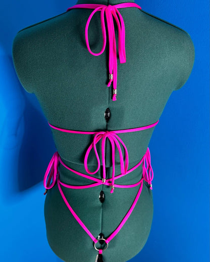 Island Princess Micro Bikini Set Adult One Size