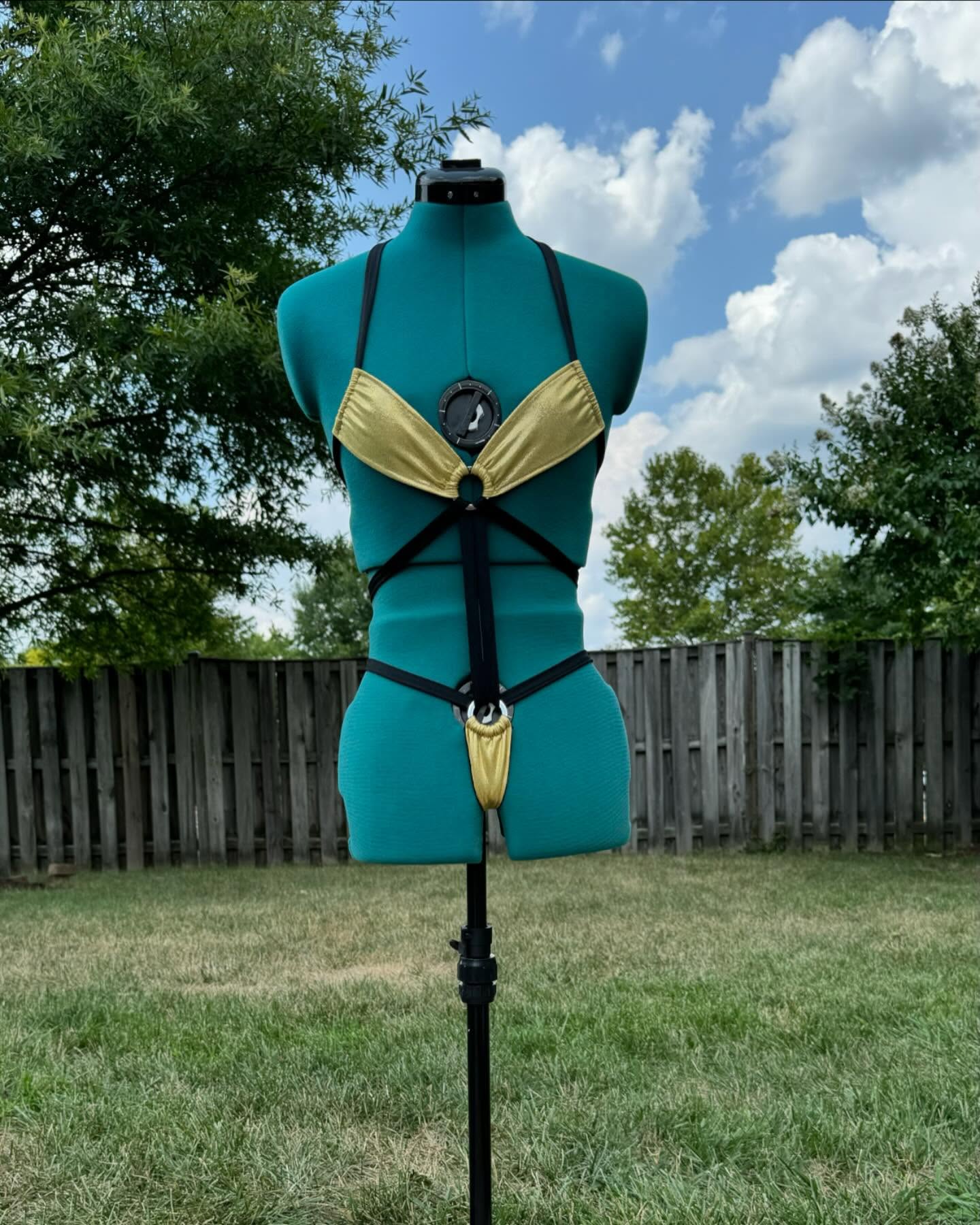 Gold Dust Micro Bikini Set Adult Size One Size