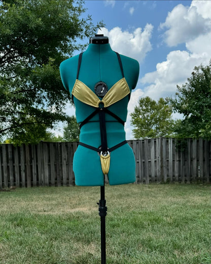 Gold Dust Micro Bikini Set Adult Size One Size