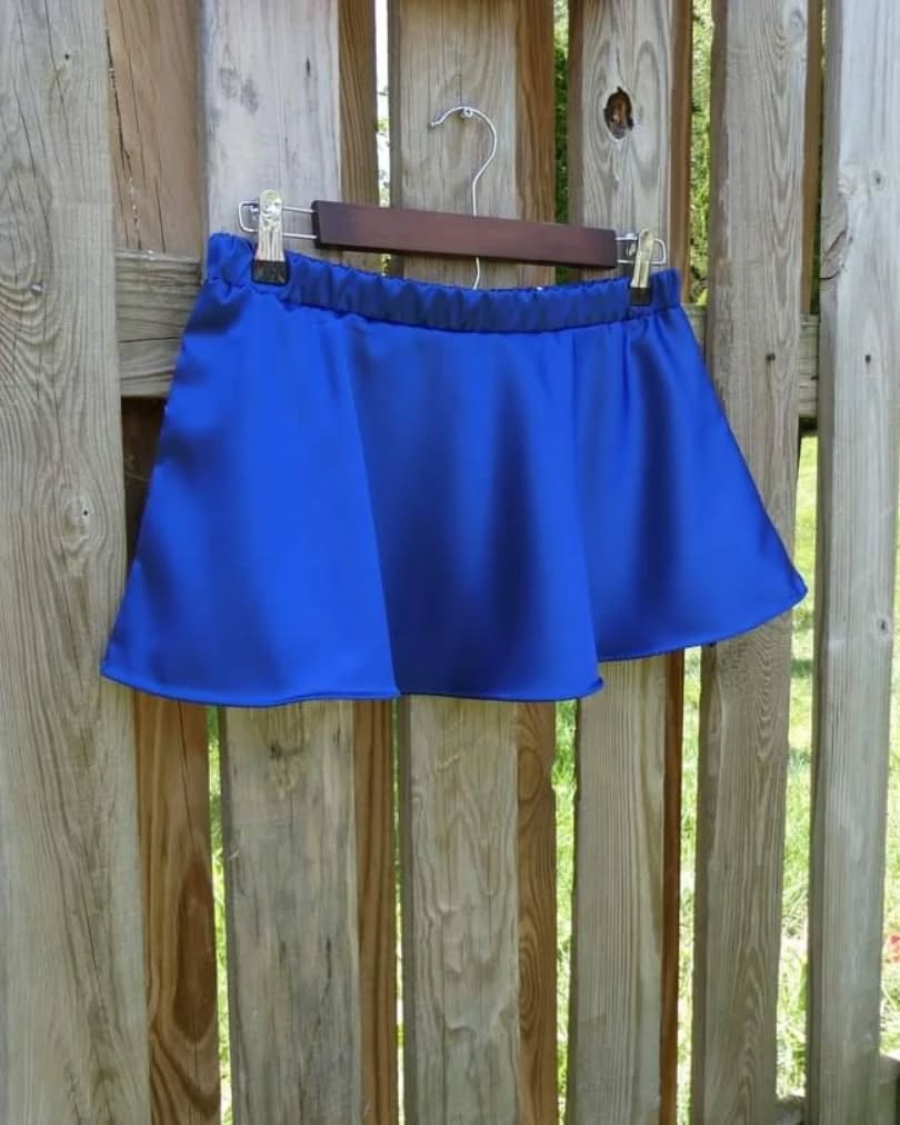 Samba Style Off Shoulder Cropped Top & Skirt Set Adult Size S/M