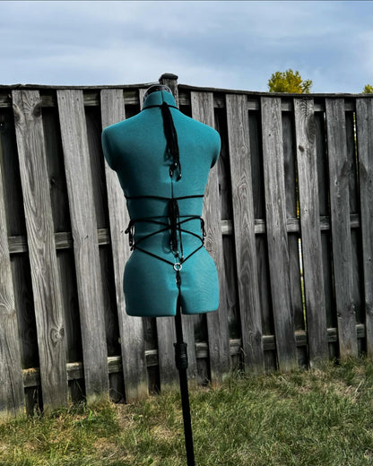 Crochet Thread Shiny Night Lingerie Set Adult One Size
